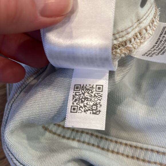 MADEWELL The Mom Jean Light Wash Ankle Length Jeans Size 32 - Picture 12 of 13